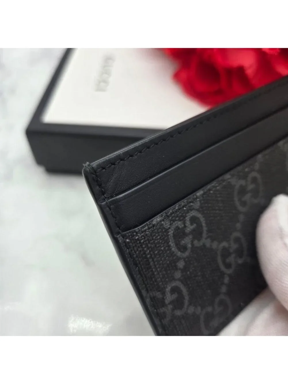 Gucci King Snake Card Case